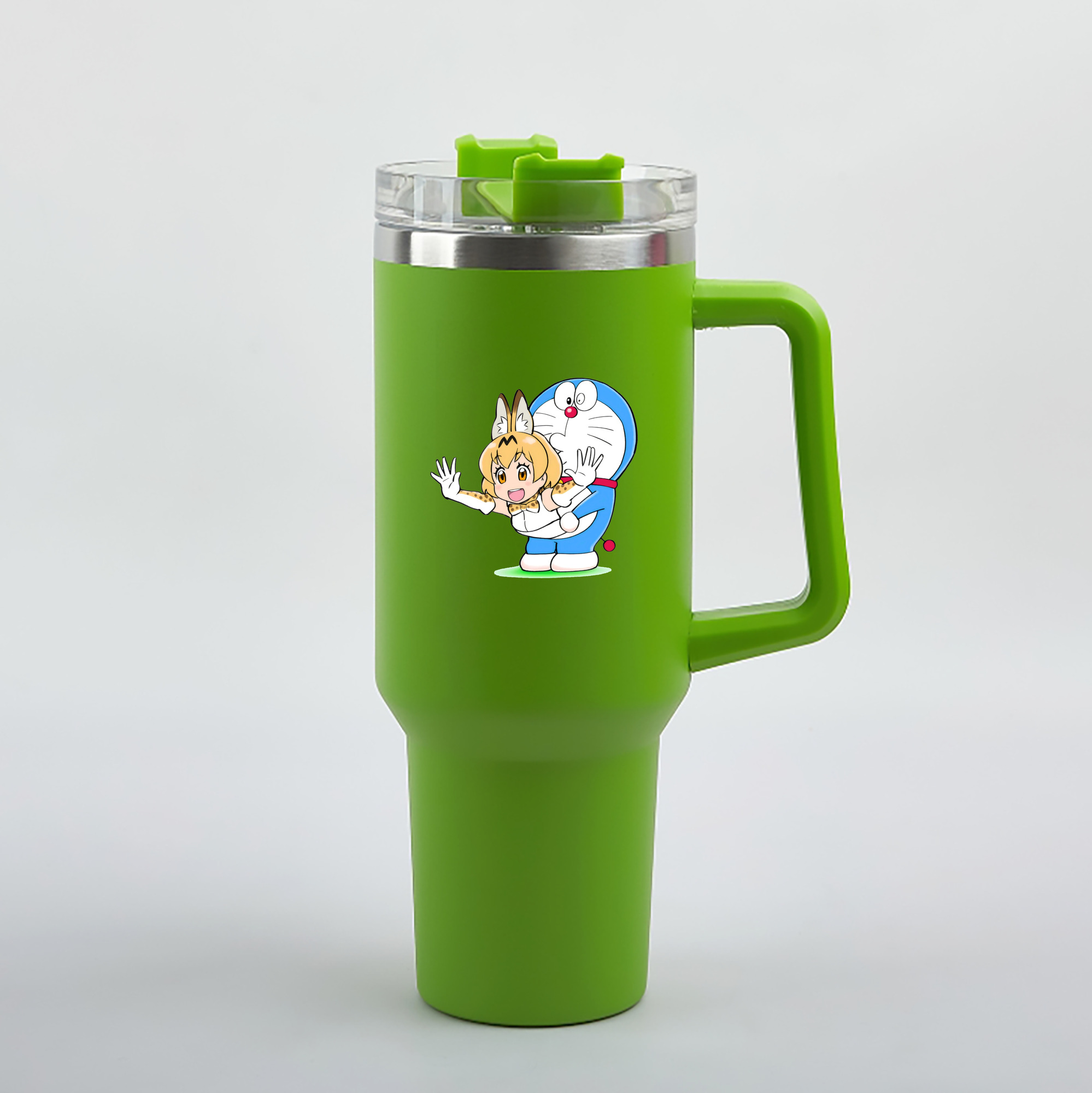 （画像用） ドラえもん Doraemon 1200mL車用タンブラー（カラープリント）